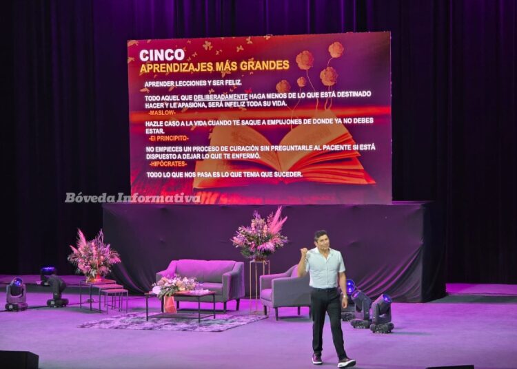 César Lozano llega a la Feria de San Francisco Pachuca Hidalgo 2025 con su conferencia “Feliz Mente Imperfectos: Recargada y Aumentada”