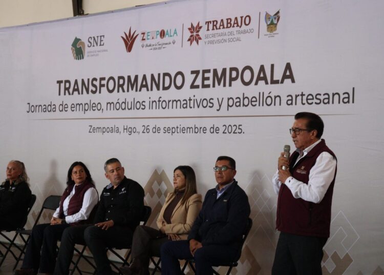 Jornada de Empleo en Zempoala reúne a empresas regionales de distintos sectores