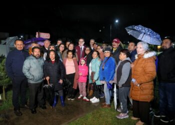 Pachuca se ilumina con obras de modernización del alumbrado público