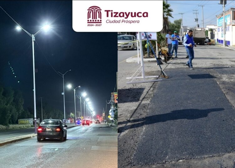 Gretchen Atilano inicia su segundo año de gobierno con Plan de Mejoramiento de Infraestructura Vial en Tizayuca