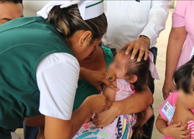 Huejutla inaugura Jornada Nacional de Salud Pública para niñas y niños