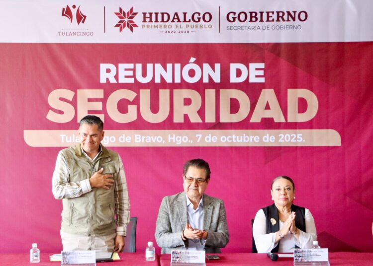 Gabinete de Seguridad presenta a nuevo responsable de Seguridad Pública en Tulancingo