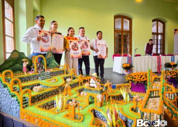 Huejutla presenta la maqueta del Gran Escenario del Xantolo 2025