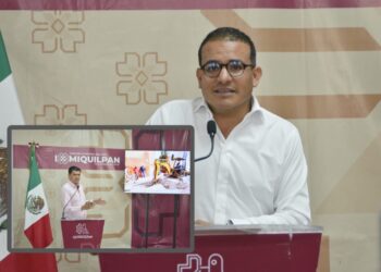 Presidente Emanuel Hernández califica de irresponsable la intervención no autorizada de transportistas en hundimiento de la calle Nicolás Romero