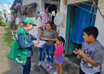 Refuerza Secretaría de Salud acciones en la región Otomí-Tepehua tras las intensas lluvias