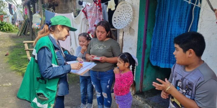 Refuerza Secretaría de Salud acciones en la región Otomí-Tepehua tras las intensas lluvias
