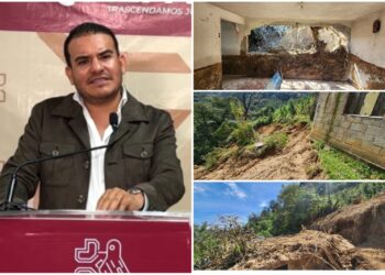 Tres casas inhabitables y dos escuelas afectadas en Ixmiquilpan tras lluvias