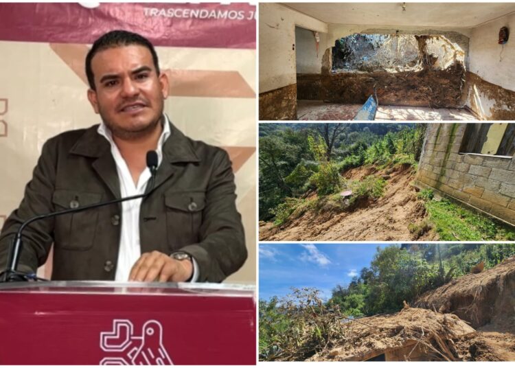 Tres casas inhabitables y dos escuelas afectadas en Ixmiquilpan tras lluvias