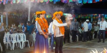 Se vive el espíritu del Xantolo con la Segunda Ofrenda en honor a San Lucas