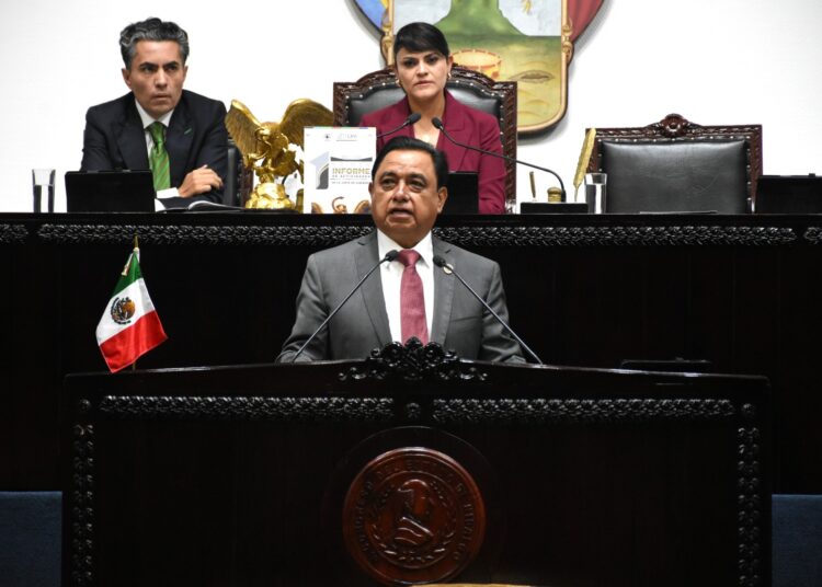 Junta de Gobierno del Congreso del Estado de Hidalgo entrega primer Informe de Actividades