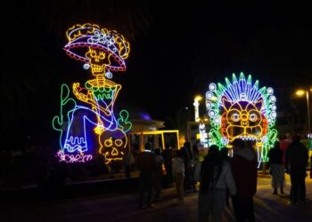 Tizayuca conmemorará el Día de Muertos, con una obra de arte de instalación monumental en la Plaza Himno Nacional