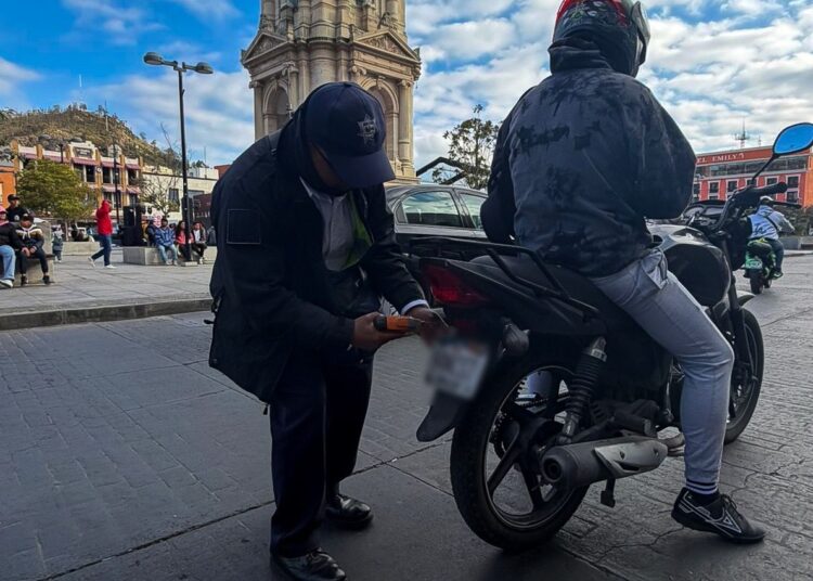 Secretaría de Seguridad Pública de Pachuca consolida resultados positivos con el operativo “Moto Segura”
