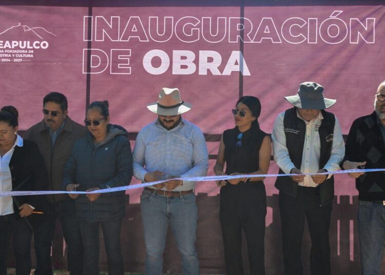 Tepeapulco avanza con hechos: nueva red de drenaje sanitario en la colonia Malvinas