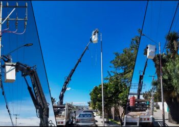 Mejora Pachuca el alumbrado público en el bulevar Santa Catarina