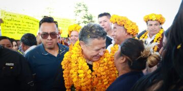 Julio Menchaca continúa supervisión en zonas afectadas en Tepehuacán y Tlanchinol