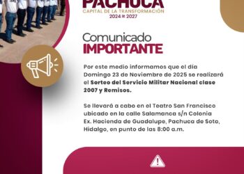 Jóvenes de Pachuca: Todo listo para el Sorteo del Servicio Militar Nacional 2025