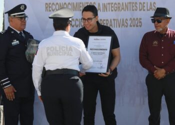 Reconocen trayectoria, mérito y valor de integrantes de Seguridad Pública Municipal de Pachuca