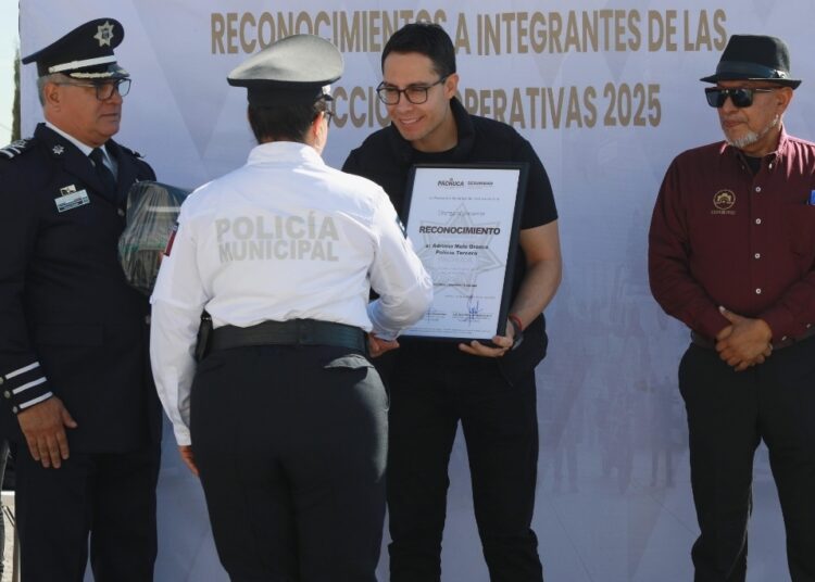 Reconocen trayectoria, mérito y valor de integrantes de Seguridad Pública Municipal de Pachuca