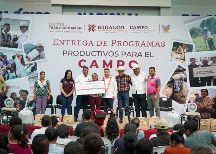 Impulso al Campo Hidalguense en Huejutla: Apoyo Directo a Productores