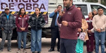 Diputado Miguel Moreno gestiona más de 4 millones de pesos para obra vial en Actopan