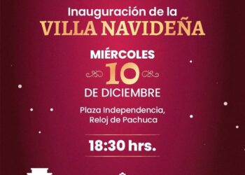 Inauguran hoy la Villa Navideña en Pachuca
