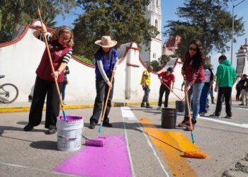 Inicia pilotaje de Urbanismo Táctico en la zona centro de Tizayuca