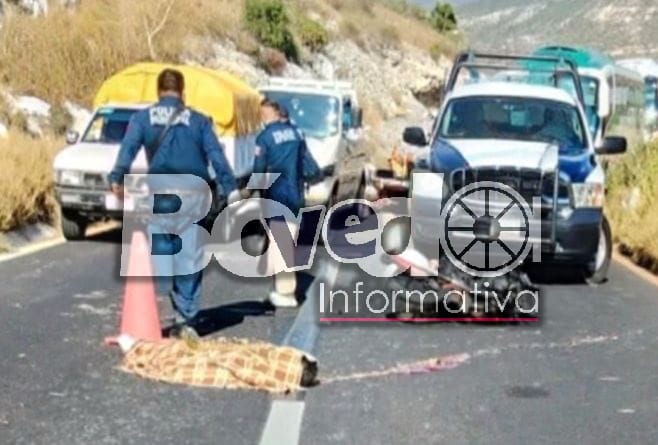 Fatal accidente deja a un motociclista sin vida y a su acompañante grave