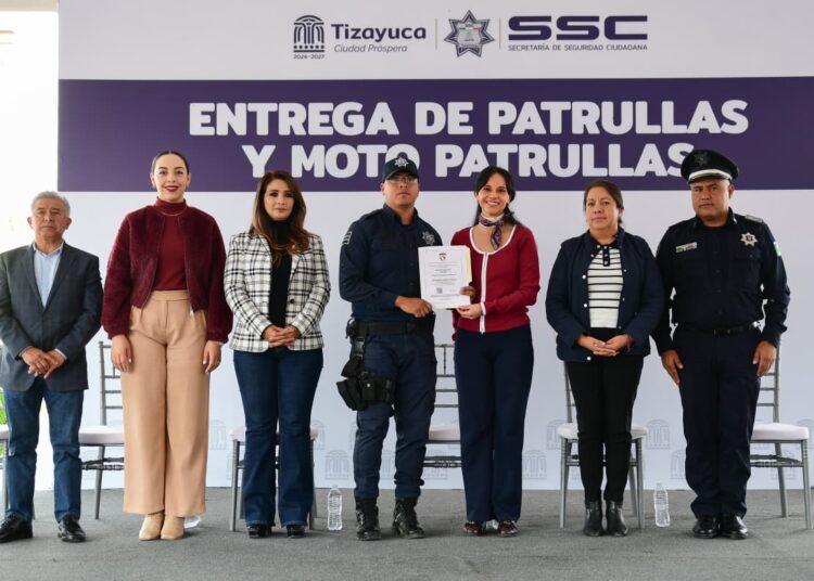 A 15 meses de gobierno, Gretchen Atilano ha fortalecido el parque vehicular de la SSC con 43 unidades