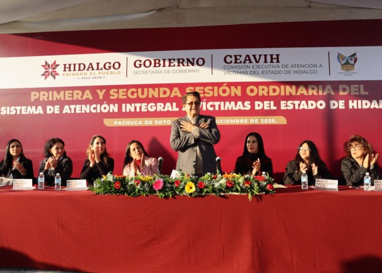Con acciones firmes durante 2025, Hidalgo acompaña y protege a las víctimas