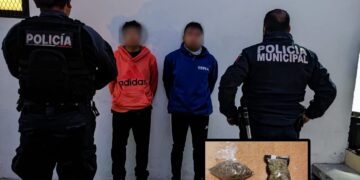Operativo Mineral Seguro logra detención de dos sujetos en posesión de marihuana