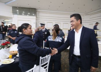 Mineral de la Reforma reconoce la labor y compromiso de su policía municipal