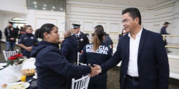 Mineral de la Reforma reconoce la labor y compromiso de su policía municipal