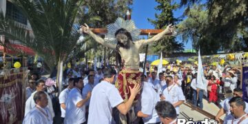 Tula vive un hecho histórico con la llegada del Señor del Calvario