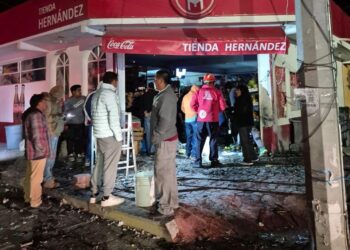 Explosión por pirotecnia ilegal deja dos personas lesionadas en Ixmiquilpan
