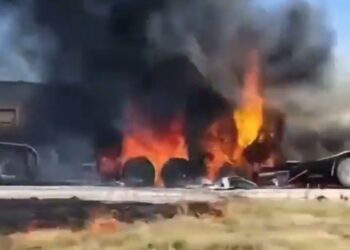 Accidente en el Arco Norte provoca cierre total y caos vial