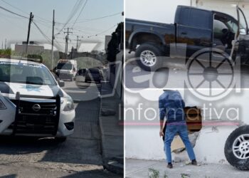 Ebrio conductor se impacta contra barda de una vivienda en Ixmiquilpan