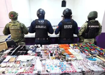 Operativo en el Cereso de Pachuca desarticula medios usados para extorsión y narcomenudeo
