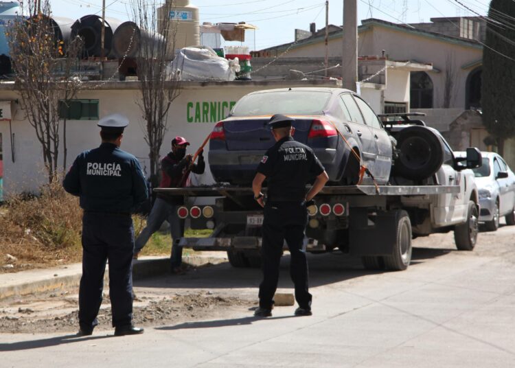 Más de 800 vehículos fuera de las calles: así mejora Pachuca con el Operativo Rastrillo