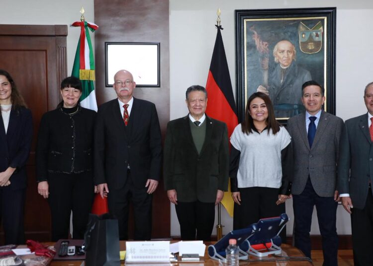 Julio Menchaca refuerza relación entre Hidalgo y Alemania