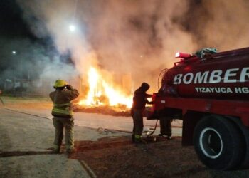 PC fortalece prevención y combate de incendios en territorio tizayuquense ante temporada de estiaje