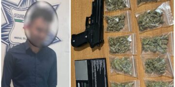 Detienen a hombre tras amenazar a personas en la vía pública en Mineral de la Reforma