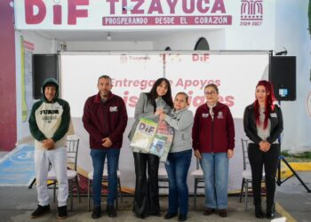 Fortalece el municipio de Tizayuca bienestar familiar con entrega de apoyos alimentarios y servicios de salud