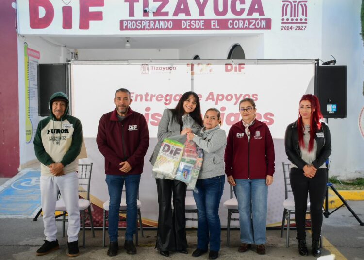 Fortalece el municipio de Tizayuca bienestar familiar con entrega de apoyos alimentarios y servicios de salud