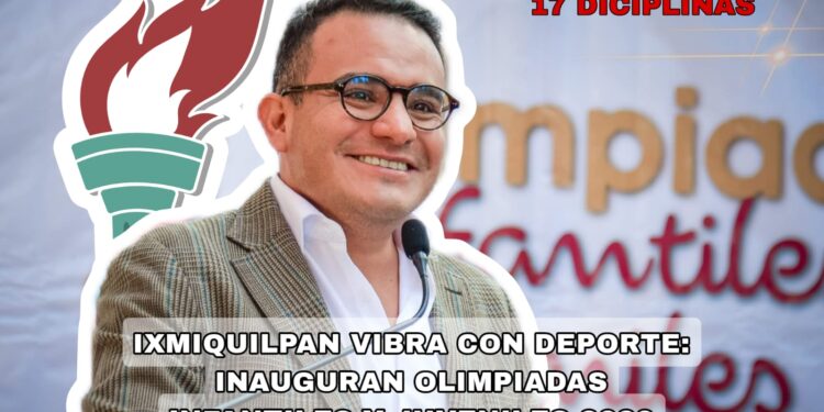 ¡Ixmiquilpan vibra con el deporte! Inauguran las Olimpiadas Infantiles y Juveniles 2026