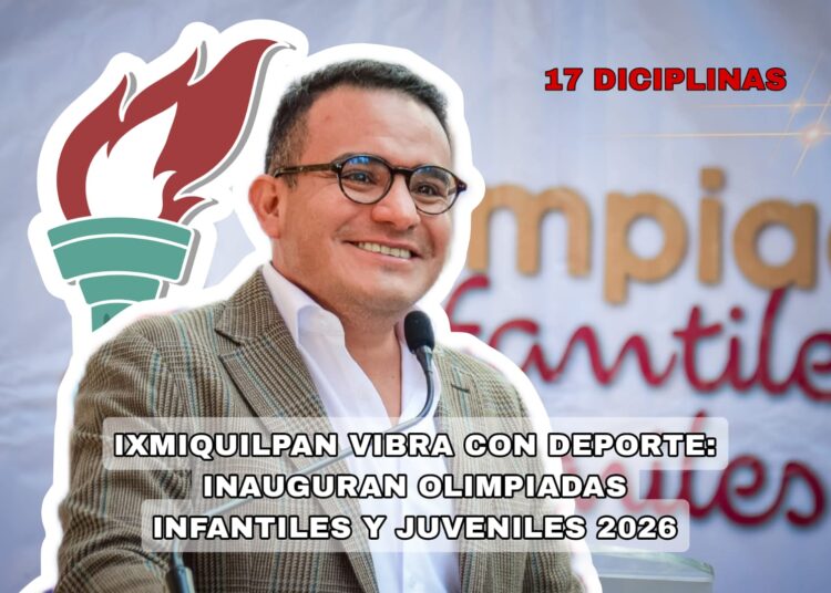 ¡Ixmiquilpan vibra con el deporte! Inauguran las Olimpiadas Infantiles y Juveniles 2026
