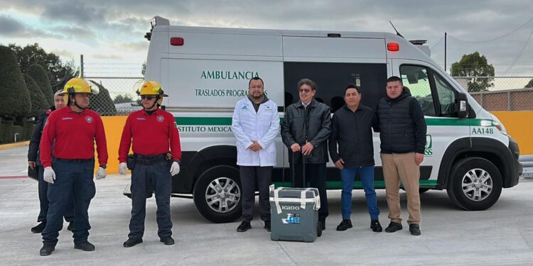 Hidalgo realiza el primer traslado de órgano de 2026