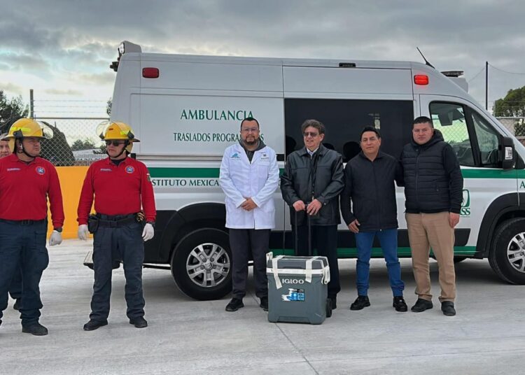 Hidalgo realiza el primer traslado de órgano de 2026