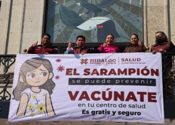 Vigilancia permanente y trabajo coordinado en Actopan contra el sarampión: Imelda Cuéllar