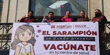 Vigilancia permanente y trabajo coordinado en Actopan contra el sarampión: Imelda Cuéllar