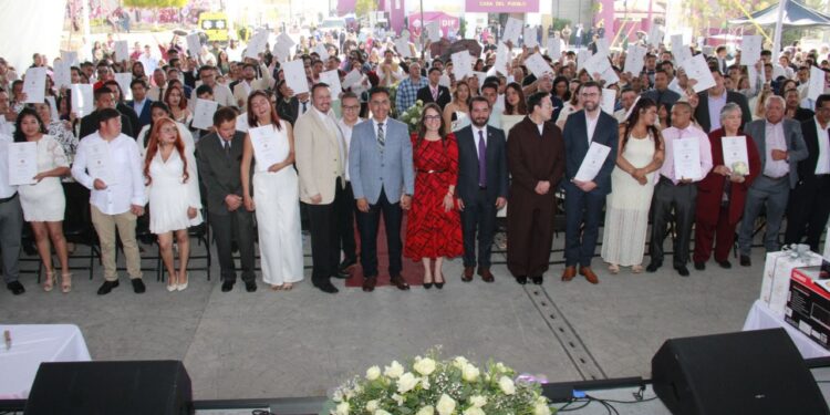 Mineral de la Reforma celebra Bodas Comunitarias 2026 con 86 parejas